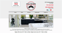 Desktop Screenshot of paulrevererevservices.com